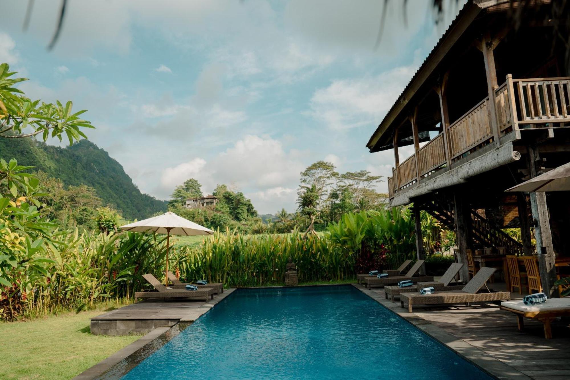 Kubu Sakian Villa And Restaurant Sidemen Silebeng Exterior foto