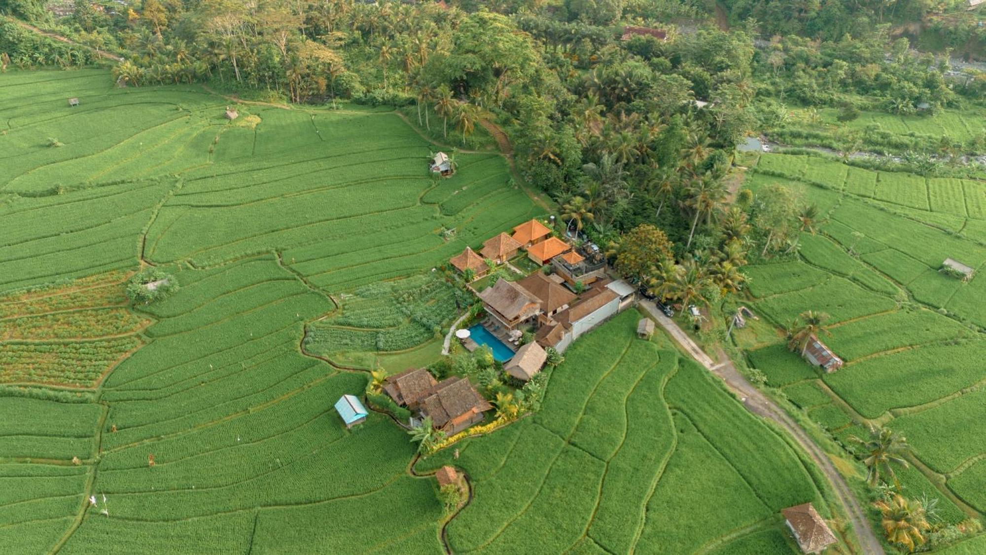 Kubu Sakian Villa And Restaurant Sidemen Silebeng Exterior foto