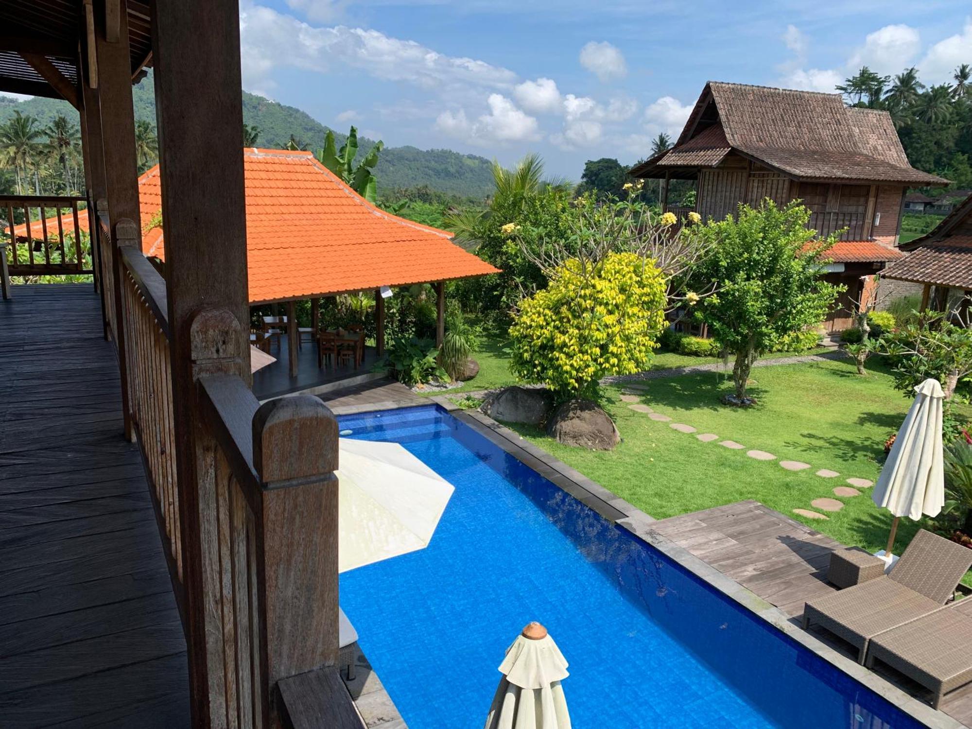 Kubu Sakian Villa And Restaurant Sidemen Silebeng Exterior foto